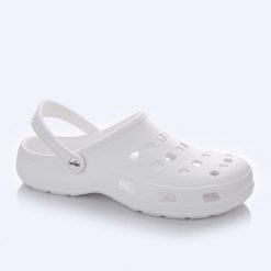 Klapki męskie Lemigo Lemigoose 2. Białe klapki męskie Lemigo, bez wzorów, z tworzywa sztucznego, bez zapięcia. Za 59.00 zł.
