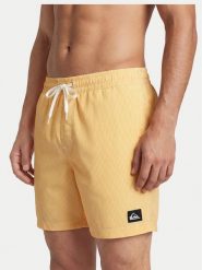 Quiksilver Szorty kąpielowe Everyday Deluxe EQYJV04101 Żółty Regular Fit. Żółte kąpielówki męskie Quiksilver, m, bez wzorów, z syntetyku. Za 149.99 zł.