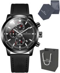 Zegarek Jordan Kerr L1076 IPB CTCP męski chronograf 44 mm . Zegarki męskie Jordan, bez wzorów. Za 119.00 zł.