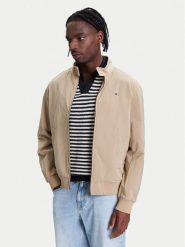 Tommy Hilfiger Kurtka bomber Harrington MW0MW39637 Beżowy Regular Fit. Brązowe kurtki męskie Tommy Hilfiger, m, bez wzorów, z syntetyku, bez kaptura. Za 989.99 zł.