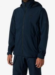 Kurtka przeciwdeszczowa męska Helly Hansen HP Racing Hooded Jacket 2.0. Niebieskie kurtki męskie Helly Hansen, l, bez wzorów, z materiału, sportowe, bez kaptura. Za 816.65 zł.
