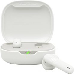 Słuchawki JBL Vibe Flex 2 białe (JBLVFLEX2WHT). Białe słuchawki bezprzewodowe JBL. Za 232.38 zł.