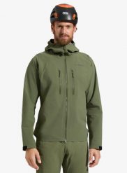 Kurtka z membraną La Sportiva Helixir Shell Jacket. Zielone kurtki męskie La Sportiva, l, bez wzorów, z materiału, bez kaptura. Za 1,561.99 zł.