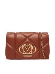 LOVE MOSCHINO Torebka JC4043PP0PLC0208 Brązowy jasny. Brązowe torebki do ręki damskie Love Moschino, bez wzorów, bez dodatków. Za 789.99 zł.
