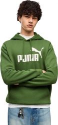 Puma Bluza męska Puma ESS No.1 Logo Hoodie FL zielona 682571 68 L. Zielone bluzy męskie Puma, l, bez wzorów, bez ramiączek, bez kaptura. Za 247.31 zł.