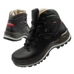 Buty trekkingowe męskie Grisport Nero dakar SPO-TEX, WIN THERM. Czarne trekkingi męskie Grisport, na zimę, z gumy, bez zapięcia. Za 449.00 zł.