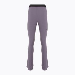 Legginsy damskie Nike Sportswear Chill Knit Mini-Rib Flared. Szare legginsy damskie Nike, bez wzorów. Za 332.99 zł.