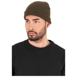 Czapka Flexfit heavyweight. Brązowe czapki damskie FLEXFIT, bez wzorów. W wyprzedaży za 30.00 zł.