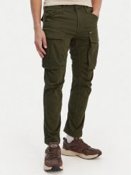 G-Star Raw Spodnie materiałowe Rovic D02190-5126 Zielony Regular Fit. Zielone spodnie materiałowe męskie G-Star Raw, bez wzorów, z materiału. Za 369.99 zł.
