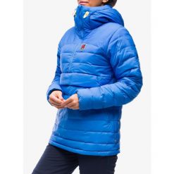 Kurtka puchowa damska Fjallraven Expedition Pack Down Anorak. Niebieskie kurtki sportowe damskie Fjällräven, bez wzorów, z puchu, bez ramiączek, bez kaptura, trekkingowe. Za 1,227.99 zł.