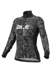Bluza rowerowa damska Alé Cycling Solid Break. Czarne bluzy damskie ALÉ CYCLING, na jesień, l, bez wzorów, z elastanu, klasyczne, bez ramiączek, bez kaptura. Za 327.95 zł.