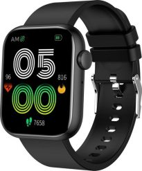 Smartwatch Gravity GT3-3 Czarny (GT3-3). Czarne zegarki smartwatch Gravity, bez wzorów. Za 128.30 zł.