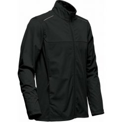 Lekka Męska Kurtka Softshellowa Greenwich. Niebieskie kurtki męskie STORMTECH, l, bez wzorów, sportowe, bez kaptura. Za 309.99 zł.
