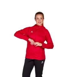 Bluza dresowa z kapturem Erima Liga Star. Białe bluzy męskie Erima, bez wzorów, z dresówki, z kapturem, na fitness i siłownię. Za 193.00 zł.