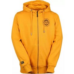 Bluza męska Fundango West Point z kapturem. Żółte bluzy męskie FUNDANGO, m, bez wzorów, z bawełny, z kapturem. Za 379.90 zł.