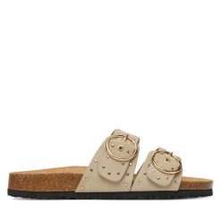 Klapki ONLY Shoes. Klapki damskie ONLY Shoes, bez wzorów, bez obcasa, bez zapięcia. Za 129.99 zł.