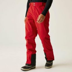Achieve II Męskie spodnie narciarskie. Czerwone spodnie sportowe męskie Dare 2B, m, bez wzorów, z tkaniny, narciarskie. Za 299.99 zł.