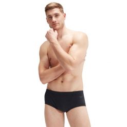 Spodenki kąpielówki męskie Speedo Eco End. Czarne kąpielówki męskie Speedo, m, bez wzorów, z poliesteru. Za 134.35 zł.