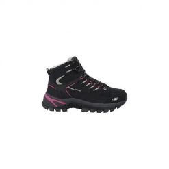 Buty trekkingowe damskie CMP Rigel 2.0 Mid. Czarne obuwie trekkingowe damskie CMP, z gumy, przed kolano, bez zapięcia. Za 623.00 zł.