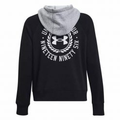 Bluza z kapturem Męska Rival Fleece CB. Szare bluzy męskie Under Armour, l, bez wzorów, z kapturem, na fitness i siłownię. W wyprzedaży za 202.85 zł.