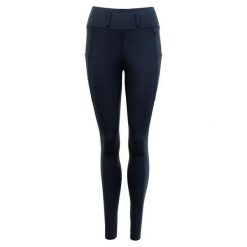 Legginsy jeździeckie BR Equitation Essentials. Fioletowe legginsy damskie BR, bez wzorów, z elastanu. Za 338.00 zł.