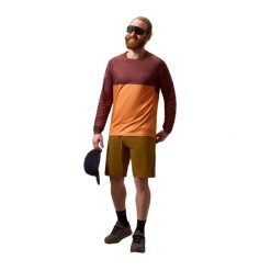 Dżersej z długim rękawem Endura SingleTrack Core Printed. Brązowe bluzy męskie ENDURA, bez wzorów, z dżerseju, sportowe, bez ramiączek, bez kaptura. Za 249.99 zł.