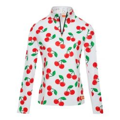 Bluza narciarska Damska Gareth & Lucas The One Hundred and Nine. Białe bluzy damskie GARETH & LUCAS, na zimę, bez wzorów, z elastanu, sportowe, bez ramiączek, bez kaptura. Za 229.99 zł.