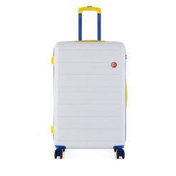 Walizka duża Semi Line. Białe walizki damskie Semi-line, bez wzorów, duże. Za 289.99 zł.