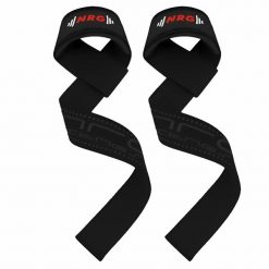 Pasek do podnoszenia - Czarny Deluxe. Czarne paski damskie NRG WELLNESS, sportowe. Za 106.60 zł.