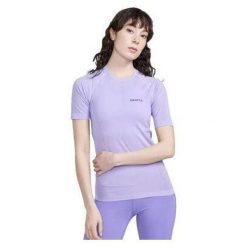 Koszulka damska Craft ADV Cool Intensity. Niebieskie bluzki damskie Craft, bez wzorów, z tkaniny, sportowe, bez kołnierzyka, bez ramiączek. Za 287.50 zł.