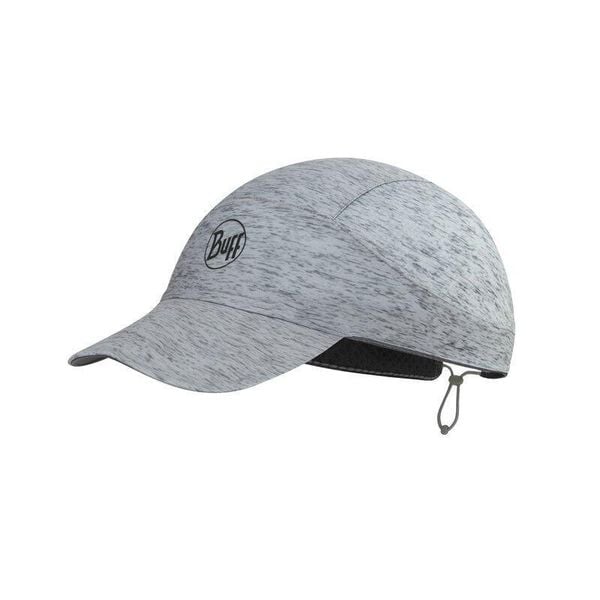 Czapka z daszkiem BUFF PACK SPEED CAP HTR. Szare czapki damskie Buff, na lato, bez wzorów, z elastanu, sportowe. Za 106.17 zł.