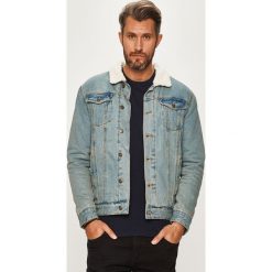 Brave Soul - Kurtka. Niebieskie kurtki męskie Brave Soul, l, bez wzorów, z bawełny, bez kaptura. Za 229.90 zł.