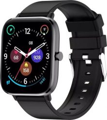 Smartwatch Rubicon RNCE79 Czarny (RNCE79). Czarne zegarki smartwatch Rubicon, bez wzorów. Za 179.00 zł.