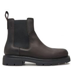Sztyblety Vagabond Shoemakers. Brązowe botki męskie Vagabond Shoemakers, bez wzorów, bez obcasa, bez zapięcia. Za 689.99 zł.