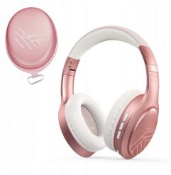 PowerLocus Bluetooth Headphones P19 Rose Gold. Czerwone słuchawki bezprzewodowe PowerLocus. Za 108.83 zł.