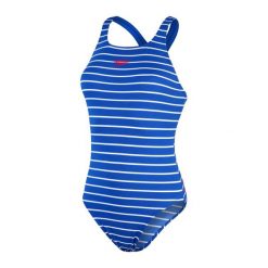 Damski Jednoczęściowy Strój Kąpielowy Eco Endurance Medalist. Białe stroje kąpielowe damskie Speedo, bez wzorów, z poliesteru. Za 243.99 zł.