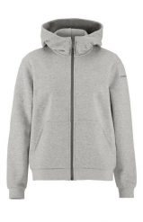Craft Community 2.0 FZ Hoodie W – Damska bluza z kapturem na zamek,. Szare bluzy damskie Craft, m, bez wzorów, z bawełny, sportowe, bez ramiączek, z kapturem. Za 308.45 zł.