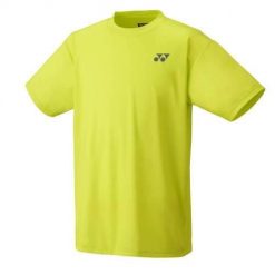 Koszulka sportowa męska Yonex Practice Small Logo Ym0045. Żółte koszulki sportowe męskie YONEX, l, bez wzorów, z poliesteru, bez ramiączek, tenisowe. Za 183.00 zł.