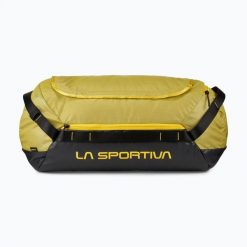 Torba podróżna La Sportiva Nomad Duffel 40. Żółte torby podróżne damskie La Sportiva, bez wzorów, z materiału. Za 659.99 zł.