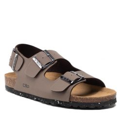 Sandały CMP. Brązowe sandały męskie CMP, bez wzorów, bez zapięcia. Za 139.99 zł.