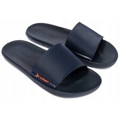 Klapki basenowe męskie RIDER Speed Slide AD. Czerwone klapki męskie Rider, bez wzorów, bez zapięcia. Za 66.00 zł.