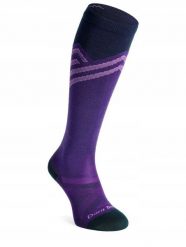 Skarpety damskie Darn Tough Peaks RFL OTC Ultra-Lightweight - iris rozmiar: s. Niebieskie skarpetki damskie NoName, bez wzorów. Za 182.97 zł.