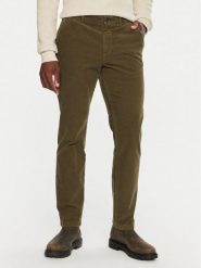Tommy Hilfiger Spodnie materiałowe MW0MW32932 Khaki Regular Fit. Brązowe spodnie materiałowe męskie Tommy Hilfiger, bez wzorów, z materiału. Za 469.99 zł.