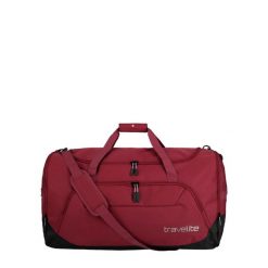 Torba podróżna travelite Kick Off XL. Czerwone torby podróżne damskie TRAVELITE, bez wzorów, z materiału. Za 236.95 zł.