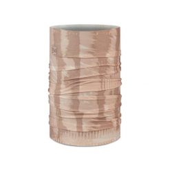 Chusta wielofunkcyjna Buff Coolnet UV+ Kovey Ivory. Brązowe szaliki męskie Buff, bez wzorów, z elastanu. Za 149.99 zł.