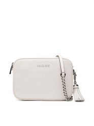 MICHAEL Michael Kors Torebka Jet Set 32F7SGNM8L Biały. Białe listonoszki damskie MICHAEL Michael Kors, bez wzorów, ze skóry, bez dodatków. Za 739.99 zł.