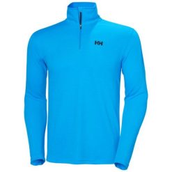 Bluza 1/2 zip Helly Hansen HP 2.0. Niebieskie bluzy męskie Helly Hansen, m, bez wzorów, bez ramiączek, bez kaptura. Za 325.50 zł.