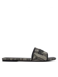 Furla Klapki Brezza YL55BRE BX4556 CN TYY00 Czarny. Czarne klapki damskie Furla, bez wzorów, ze skóry, bez obcasa, bez zapięcia. Za 869.99 zł.