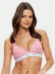 Guess Biustonosz braletka O97C02 KBBT0 Różowy. Czerwone biustonosze Guess, z aplikacjami, z syntetyku. Za 79.99 zł.