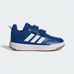 Buty Tensaur Sport 3.0 CF K. Białe buty sportowe męskie Adidas, bez wzorów, z gumy, bez zapięcia, na jogę i pilates. Za 169.00 zł.